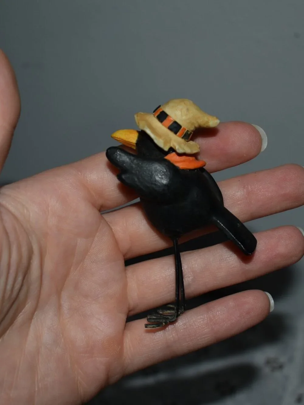 Vintage Papel Giftware Harvest Fall Halloween Collectable Figurine Lot Set of 3